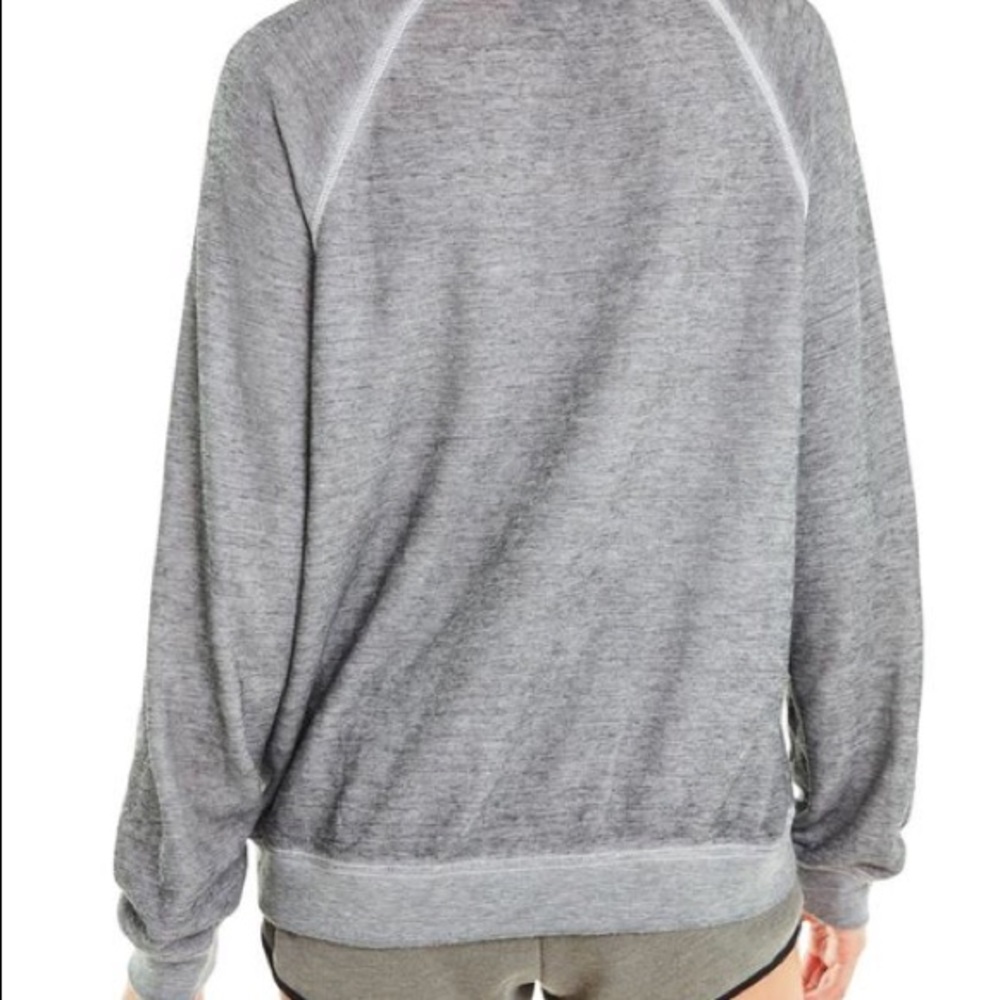 WILDFOX Taco To Me Pullover Sweatshirt Gray NWT - Picture 2 of 6